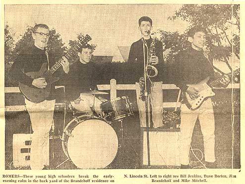 The Romers playing at 12 years old